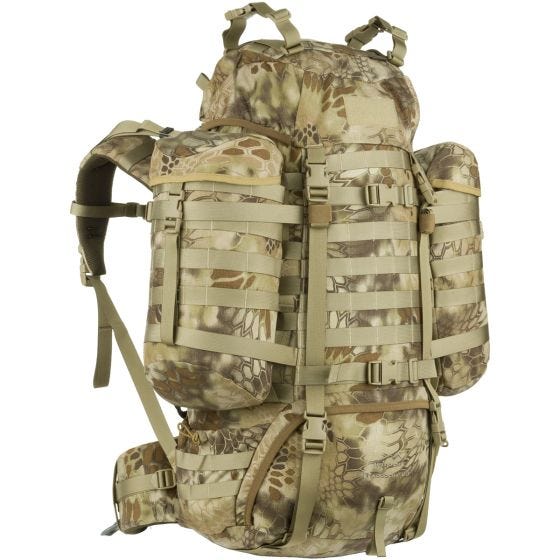 Wisport zaino Raccoon 65L in Kryptek Highlander