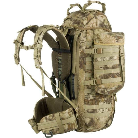 Wisport zaino Raccoon 65L in Kryptek Highlander