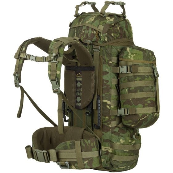Wisport zaino Raccoon 65L in MultiCam Tropic