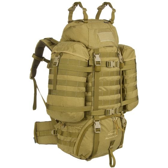 Wisport zaino Raccoon 65L in Coyote