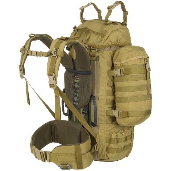 Wisport zaino Raccoon 65L in Coyote