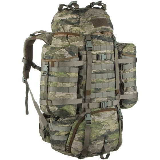 Wisport zaino Raccoon 85L in A-TACS iX