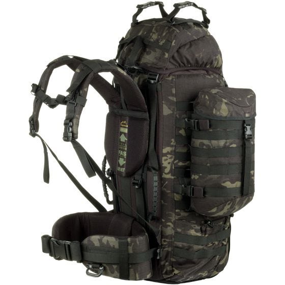 Wisport zaino Raccoon 85L in MultiCam Black