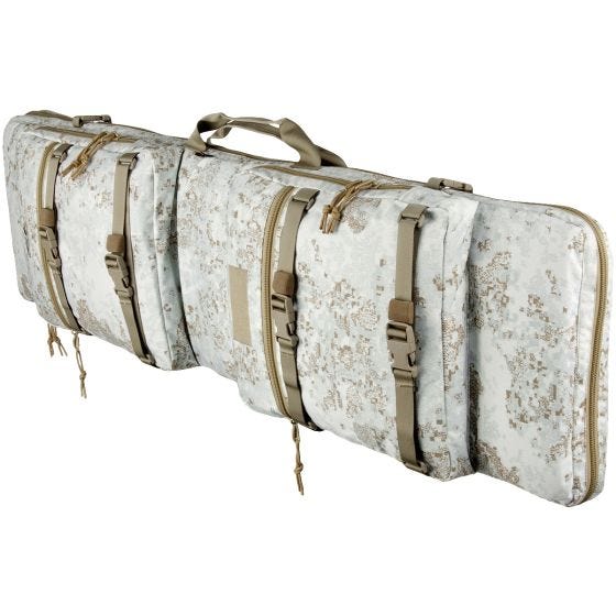 Wisport custodia per fucile 120+ in PenCott Snowdrift