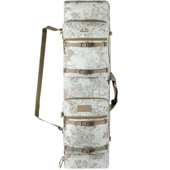 Wisport custodia per fucile 120+ in PenCott Snowdrift