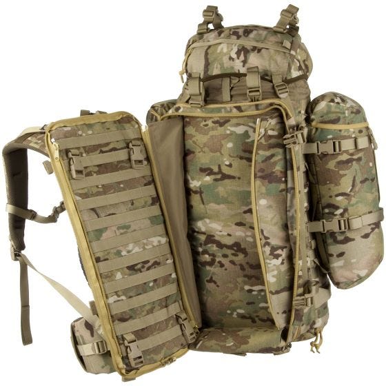 Wisport zaino ShotPack 65L in MultiCam
