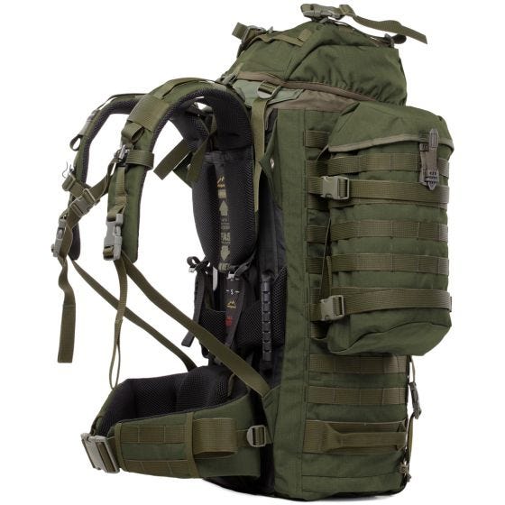 Wisport zaino Wildcat 65L in Olive Green