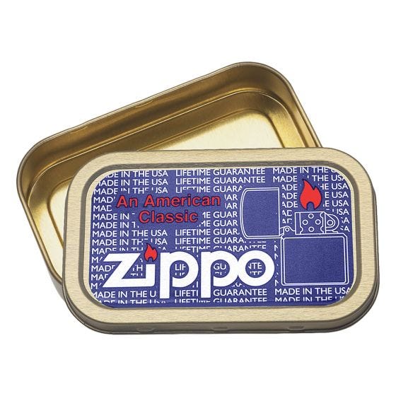 Zippo tabacchiera 3D da 28 g
