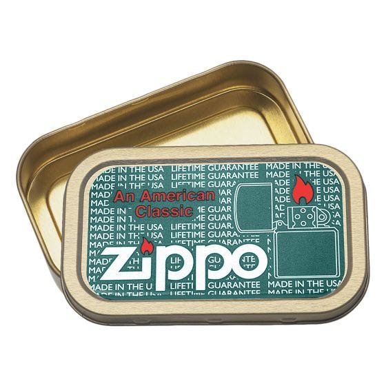 Zippo tabacchiera 3D da 28 g