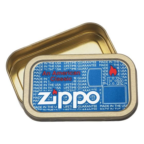 Zippo tabacchiera 3D da 28 g