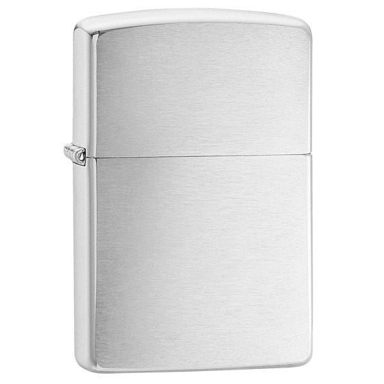 Zippo accendino classico Brushed Chrome